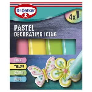 Dr.Oetker Pastel Decorating Icing 4 x 17g (68g)
