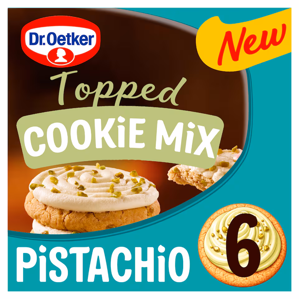 Dr. Oetker Topped Cookie Mix Pistachio 325g