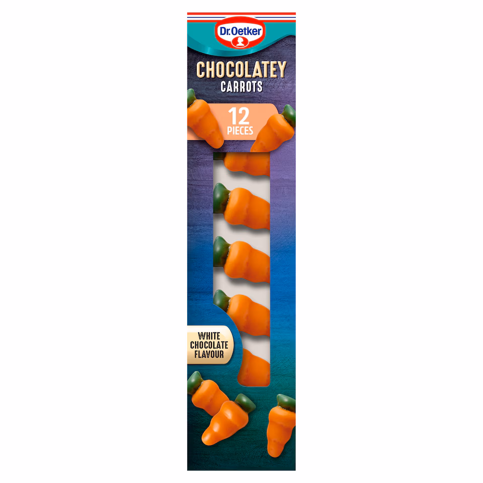 Dr. Oetker Chocolatey Carrots 12 pieces 12g
