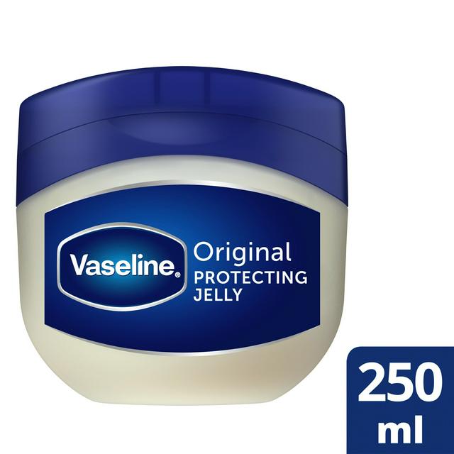 Vaseline Original Petroleum Jelly Moisturiser Locks in Moisture & Heals Dry Skin 250ml