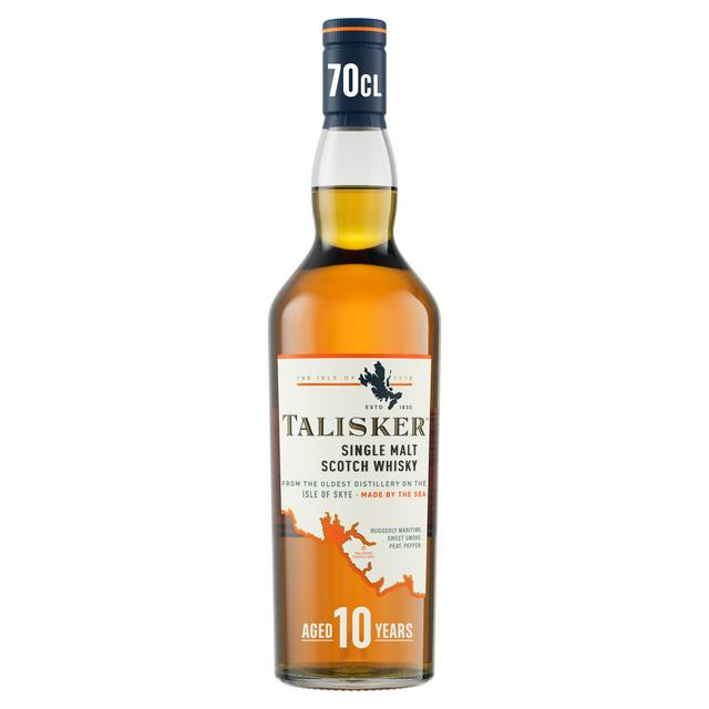 Talisker 10 Year Old Single Malt Scotch Whisky 70cl