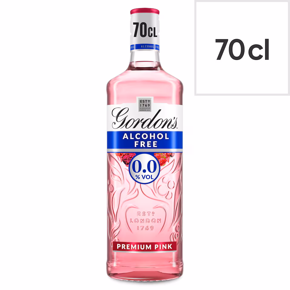 Gordon's Alcohol Free Premium Pink Spirit 70Cl
