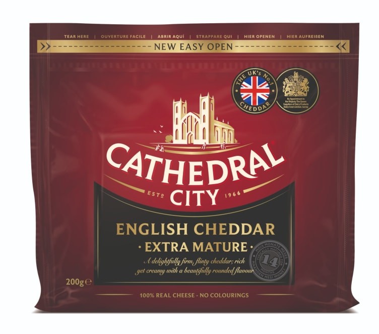 Cheddar 14mnd 200g Cathedral City