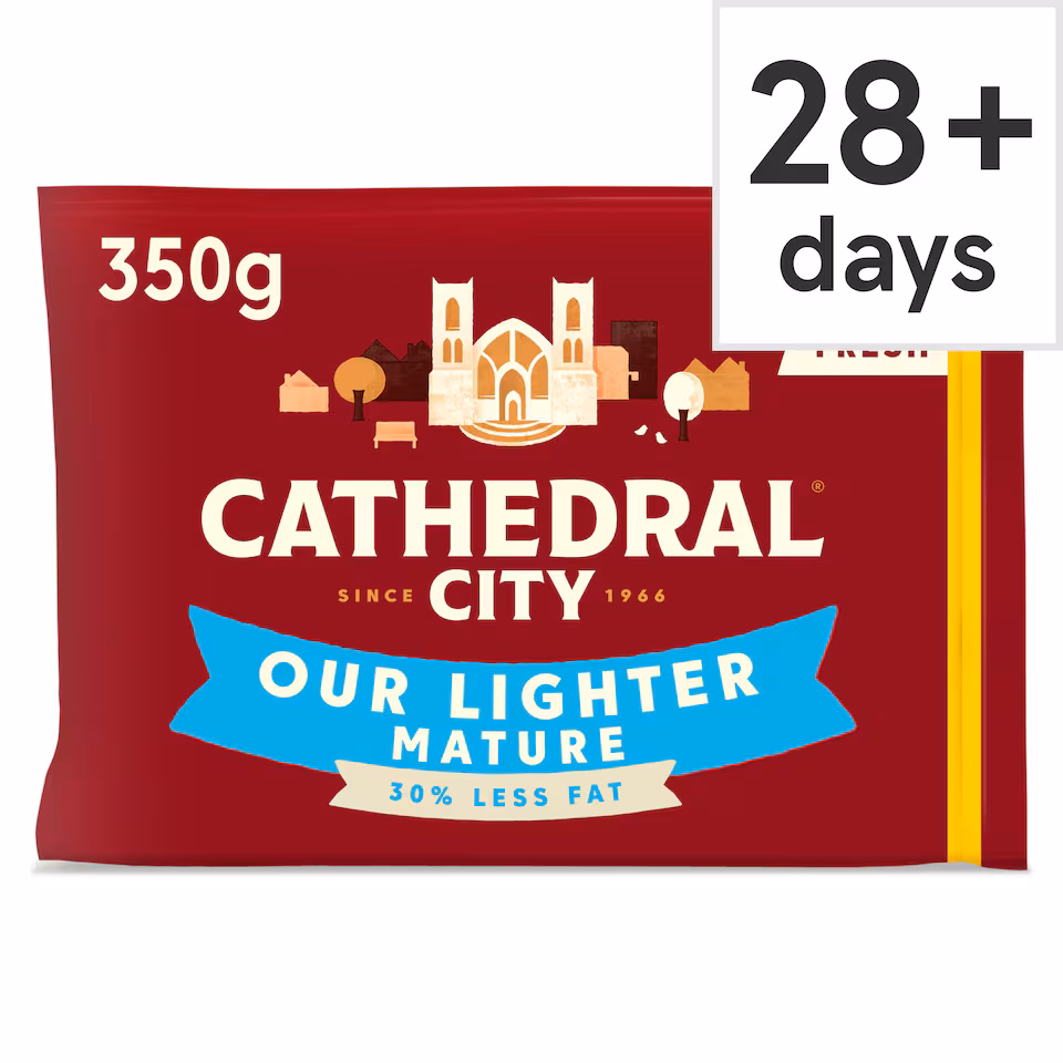 Cathedral City Lighter Mature Cheddar Cheese 350 G