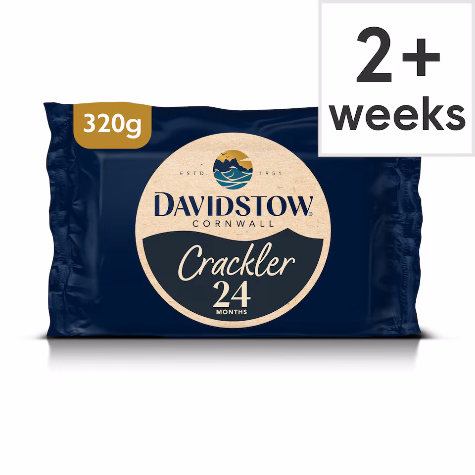 Davidstow Crackler Extra Mature Cornish Cheddar Cheese 320g
