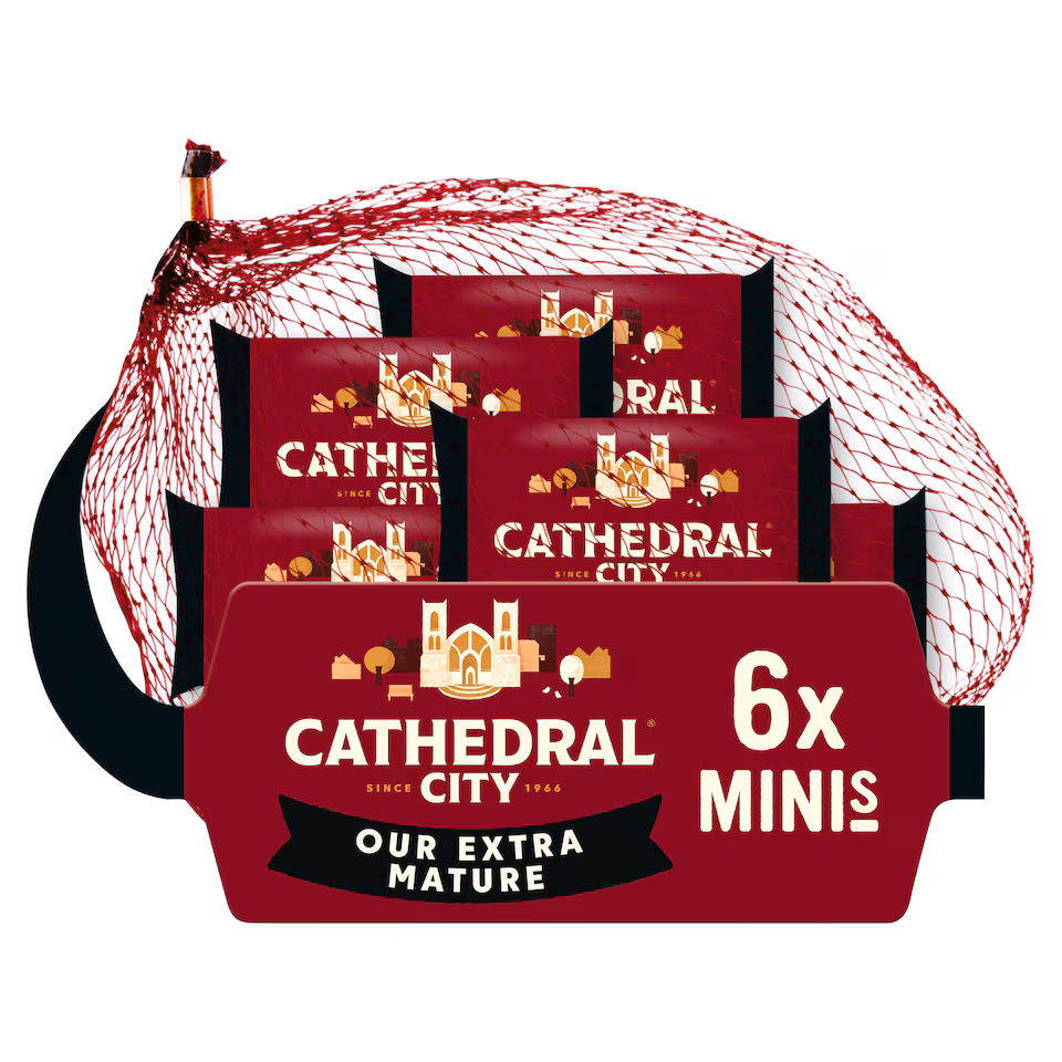 Cathedral City Extra Mature Cheddar Minis 6x20g