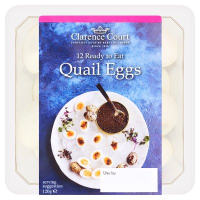 Clarence Court Ready to Eat Quail Eggs