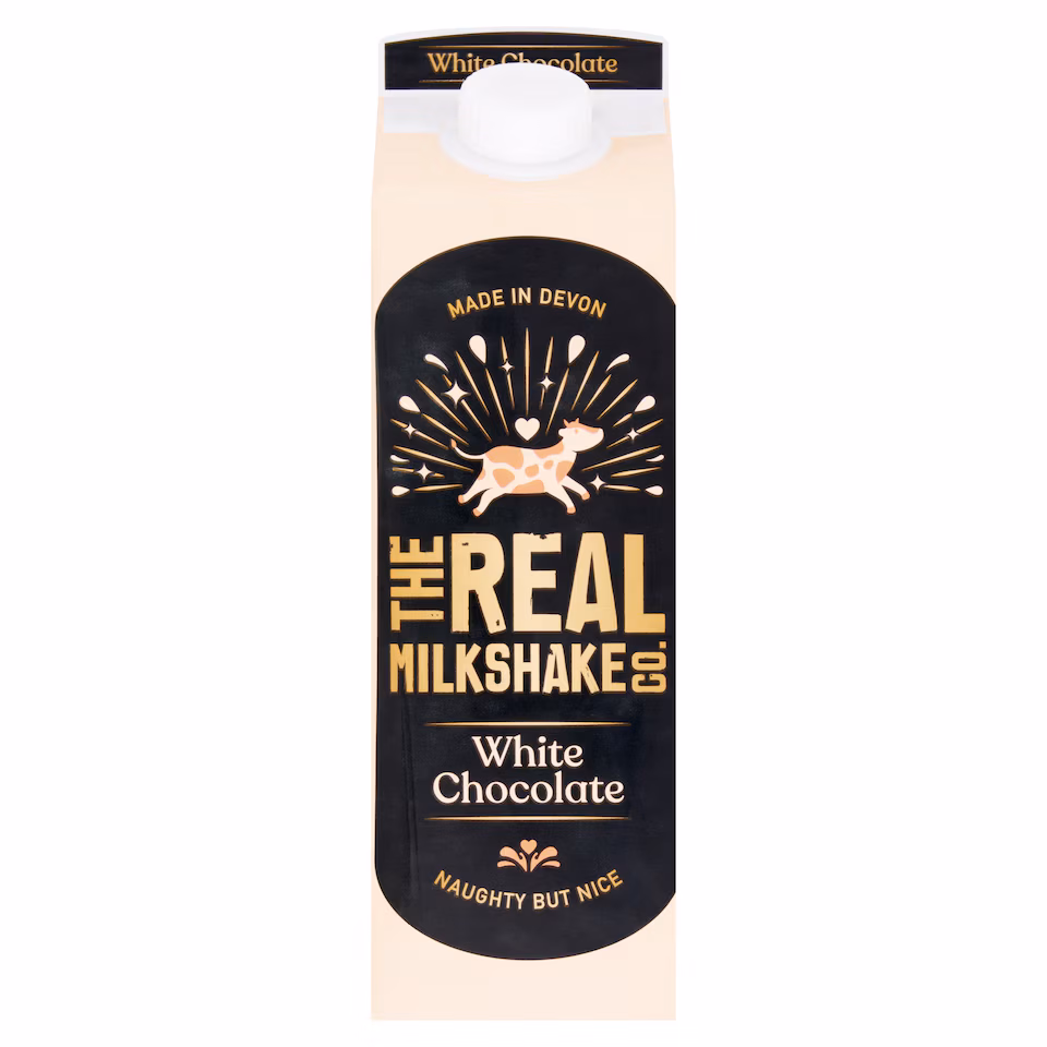 The Real Milkshake Co. White Chocolate Flavoured Milk Drink 1 Litre