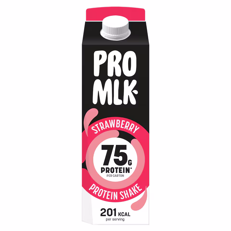 Pro Mlk Protein Shake Strawberry 1L