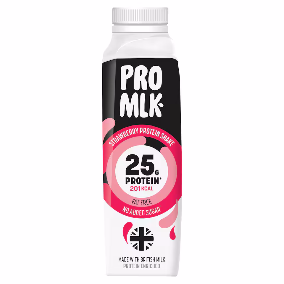 Pro Mlk Protein Shake Strawberry 330ml
