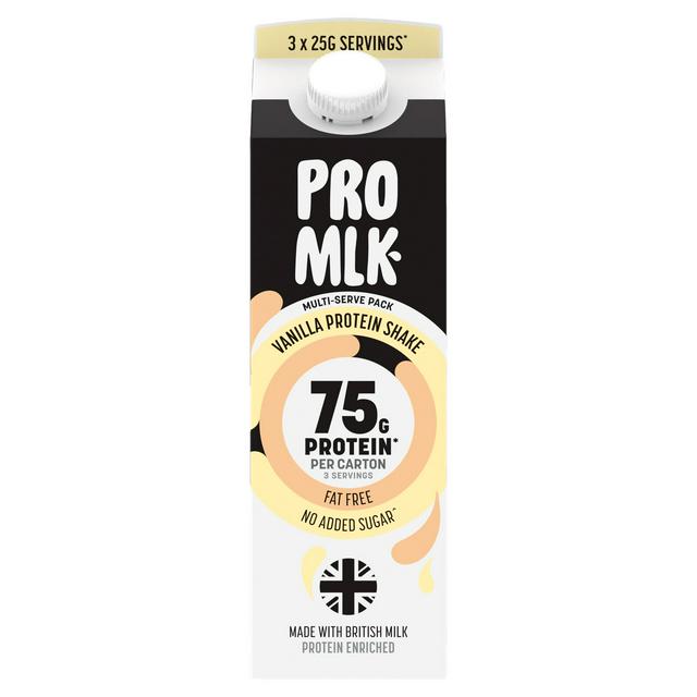 Pro Mlk 1L Vanilla Protein Shake Yogurt