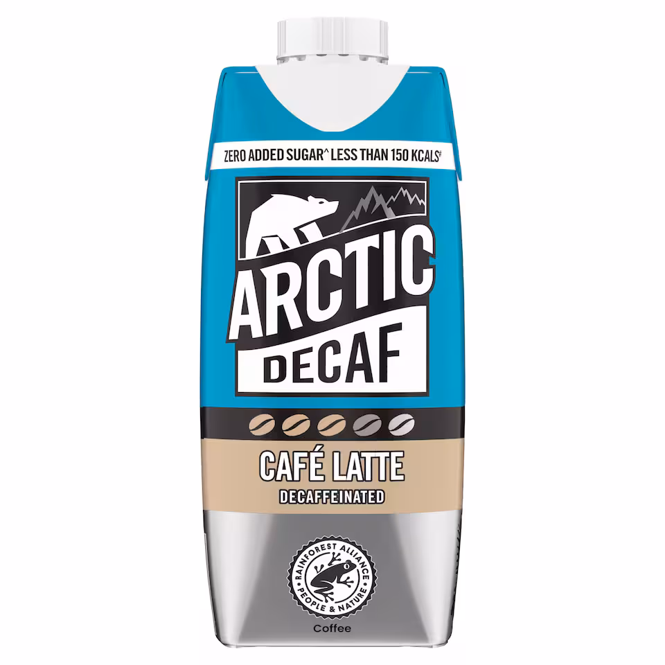 Arctic Coffee Decaf Cafe Latte Decaffeinated 330ml