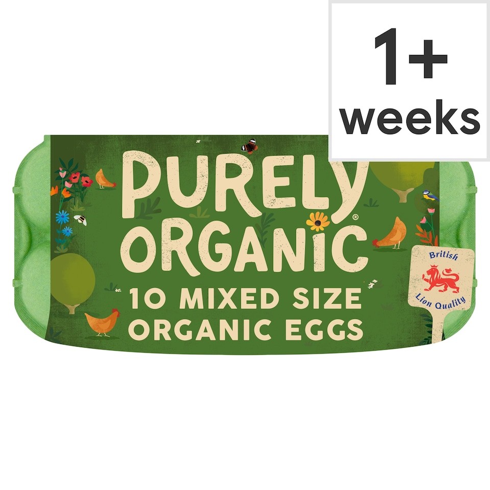 Purely Organic Eggs Mixed Weight 10 Pack