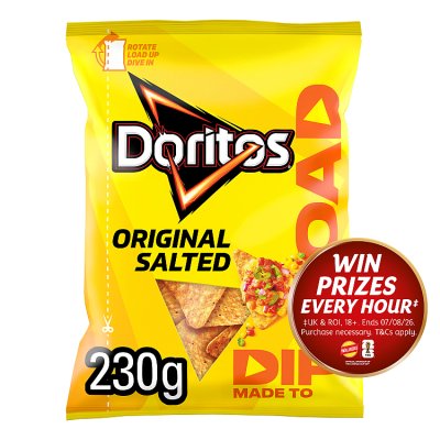 Doritos Dip or Load Salted Tortilla Chips Sharing Crisps