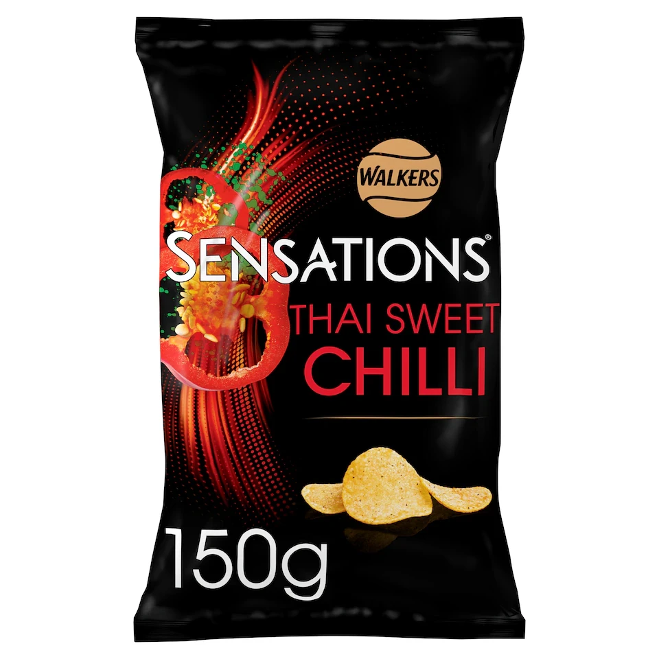 Walkers Sensations Crisps - Thai Sweet Chilli 150g