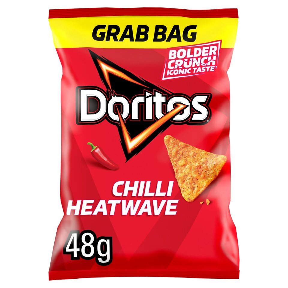 Doritos Chilli Heatwave Grab Bag Crisps 48g
