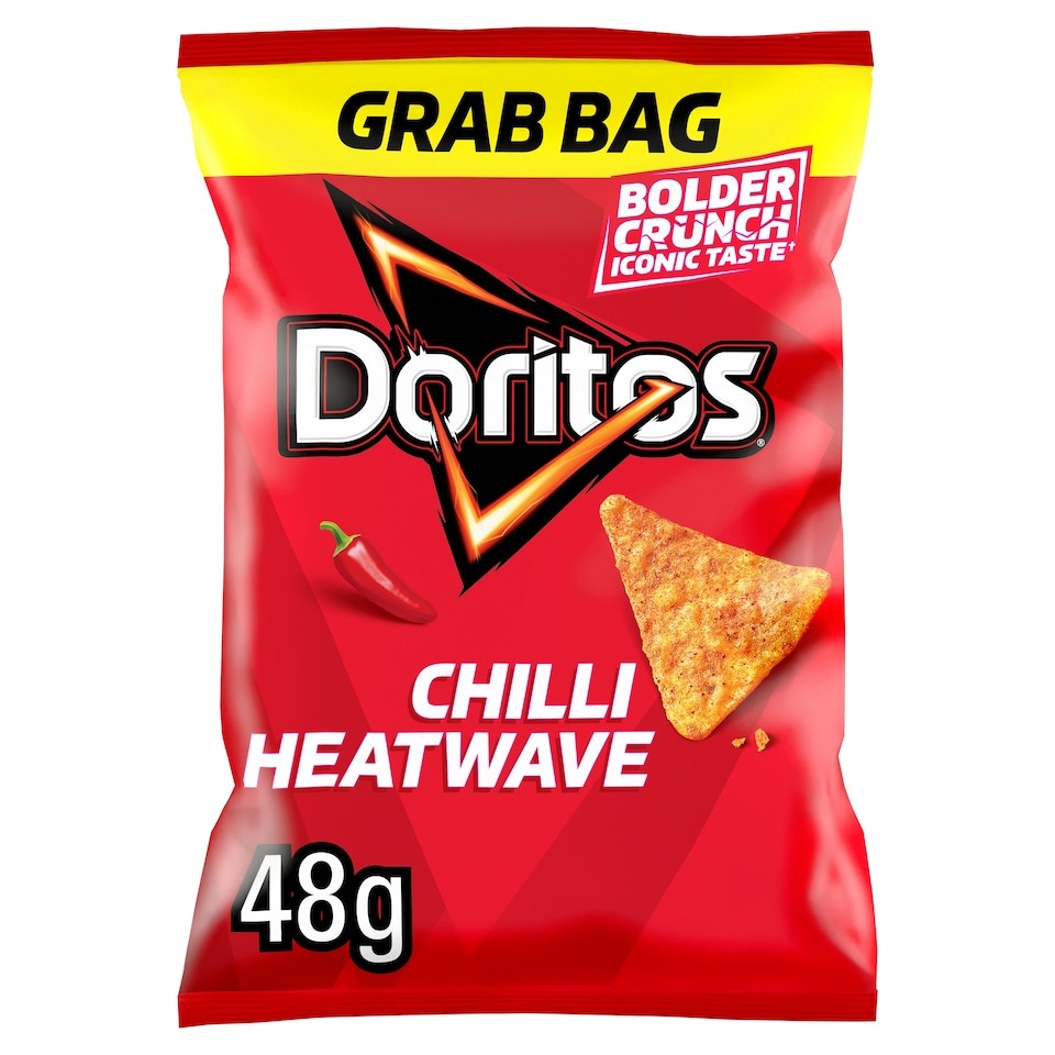 Doritos Chilli Heatwave Grab Bag Crisps 48g