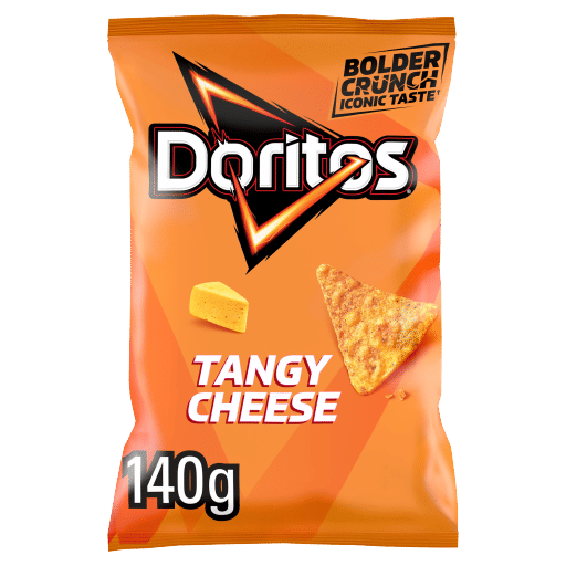 Doritos Tangy Cheese Tortilla Chips Sharing Bag Crisps 140g