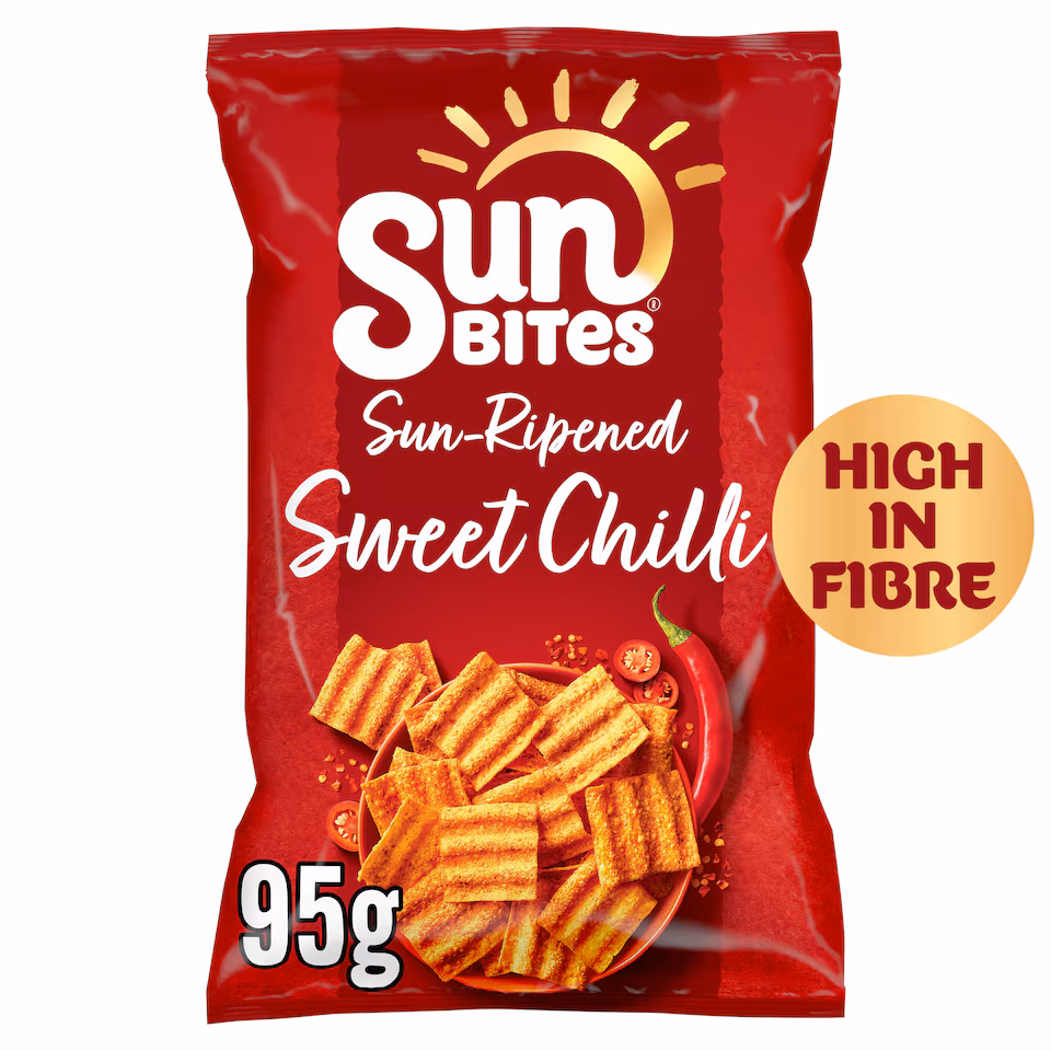 Sunbites Sweet Chilli Sharing Bag Crisps 95g