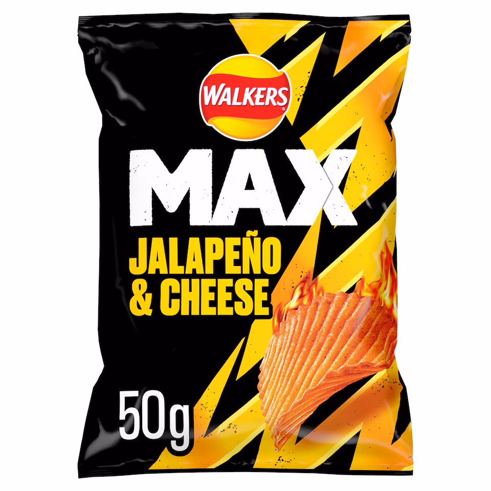 Walkers Max Jalapeno & Cheese 50g