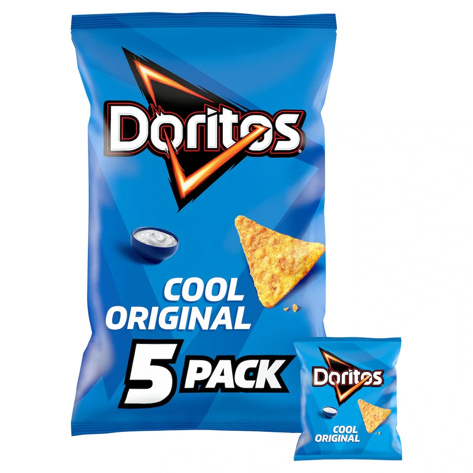 Doritos Cool Original  Flavour Corn Chips 5 x 30g
