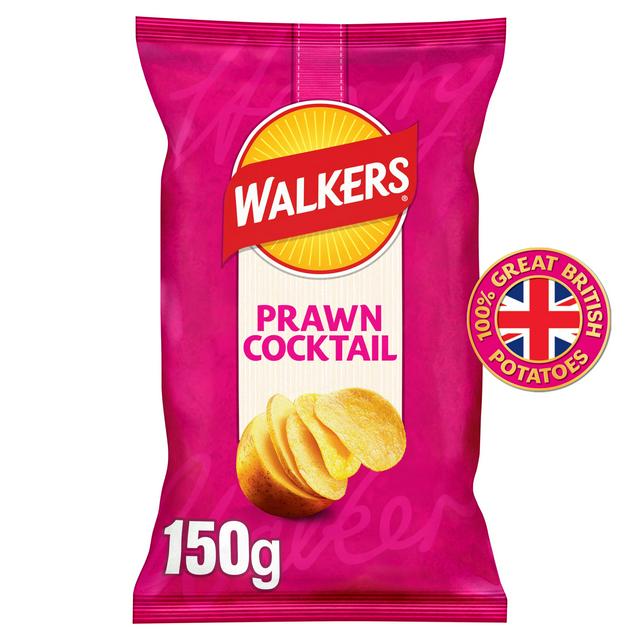 Walkers 150g Prawn Cocktail Sharing Crisps