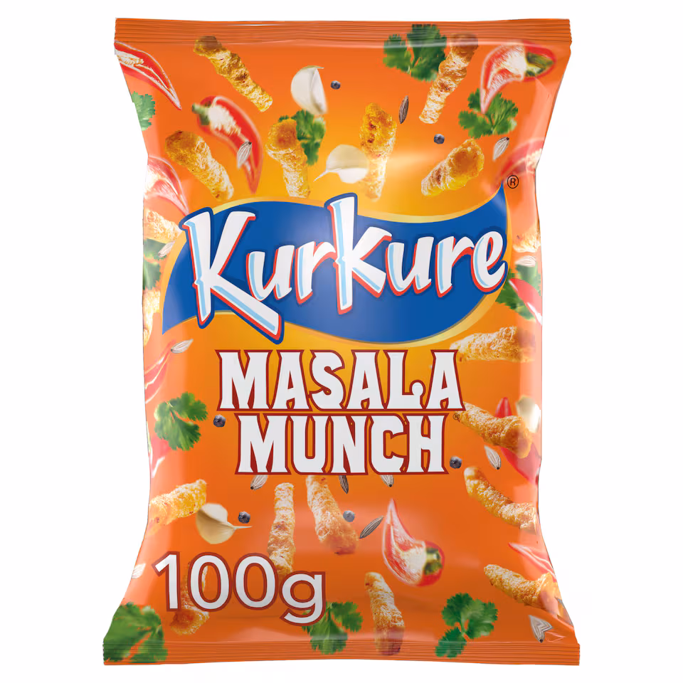 Kurkure Masala Munch Sharing Bag Crisps 100g