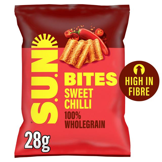Sunbites Sun Ripened Sweet Chilli Snacks Grab Bag Crisps 28g
