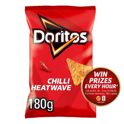 Doritos Chilli Heatwave Tortilla Chips Sharing Bag Crisps