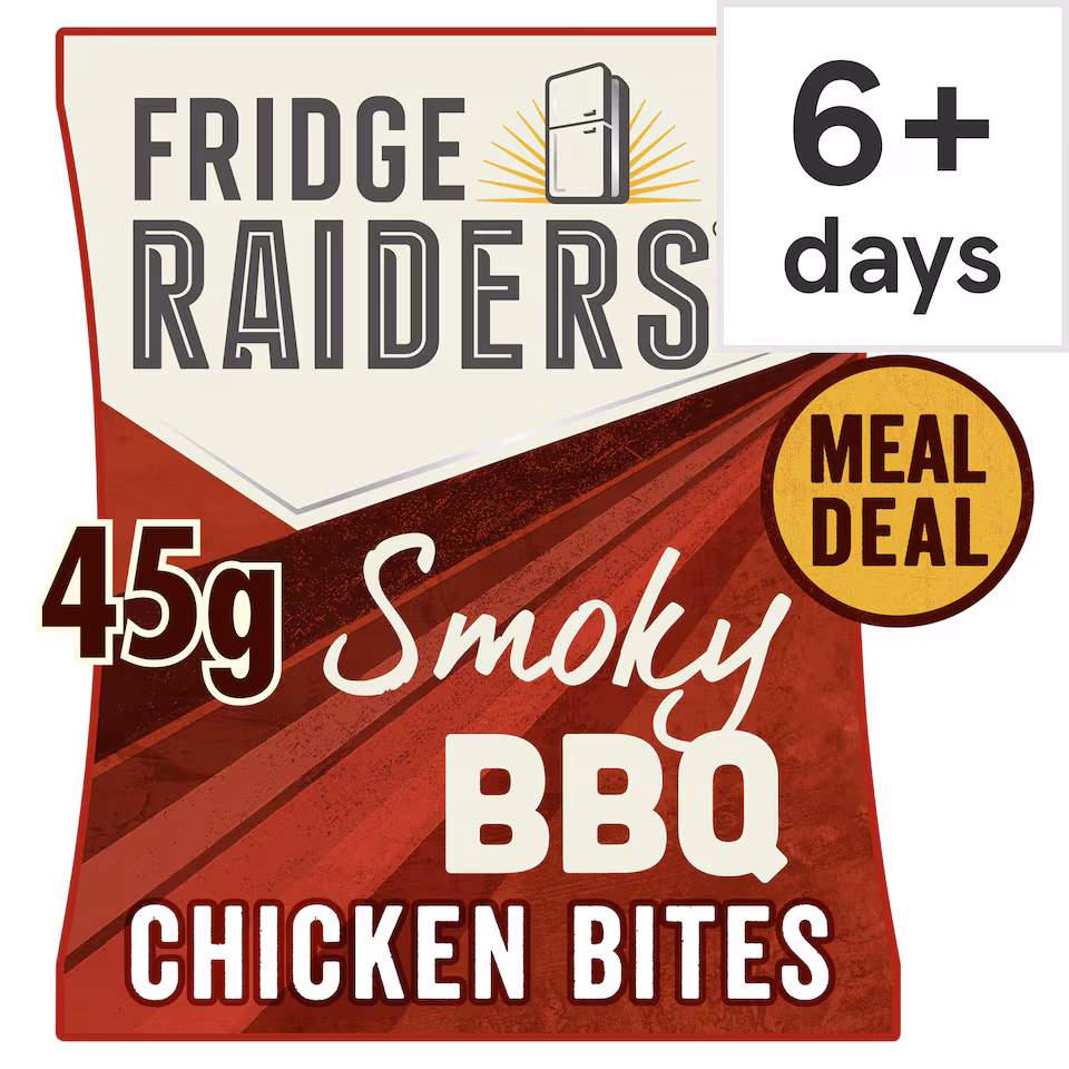 Fridge Raiders Smoky BBQ Chicken Bites 45g