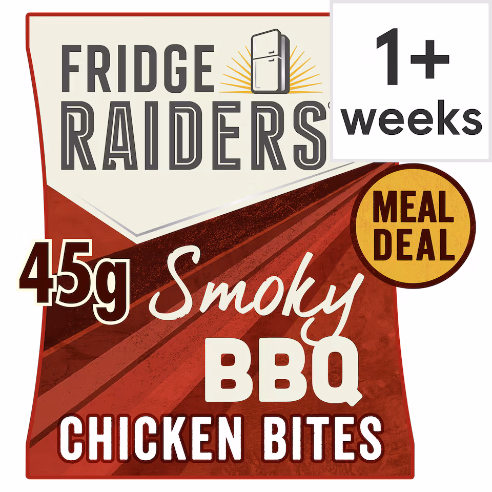 Fridge Raiders Smoky BBQ Chicken Bites 45g