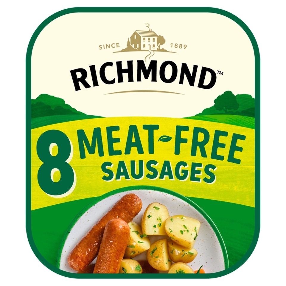 Richmond Meat-Free Sausages 8 Pack 304g