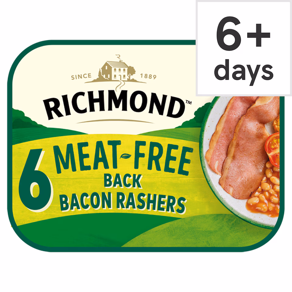 Richmond Meat-Free Back Bacon Rashers 120g