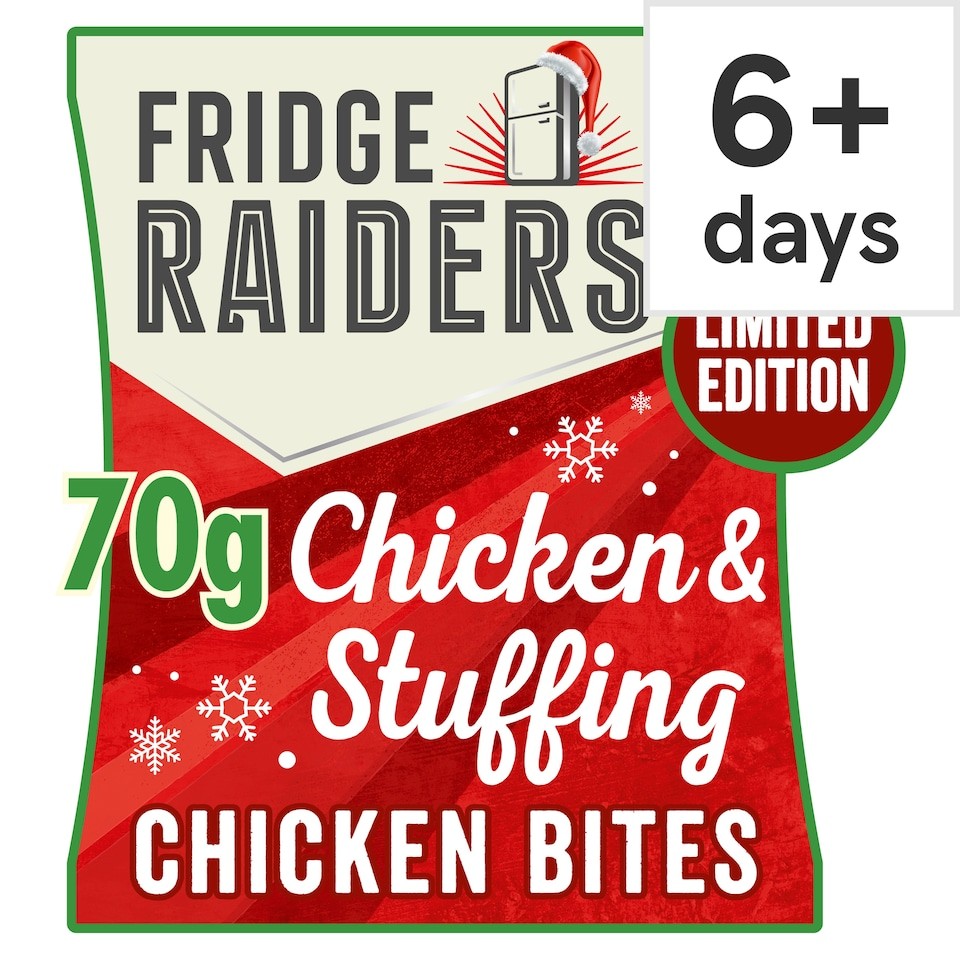 Fridge Raiders Chicken & Stuffing Bites 70g
