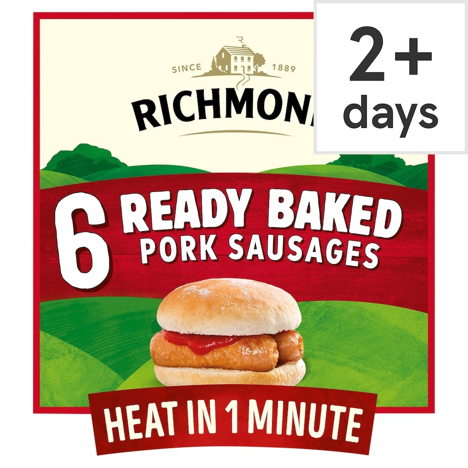 Richmond Ready Baked Pork Sausages 264g
