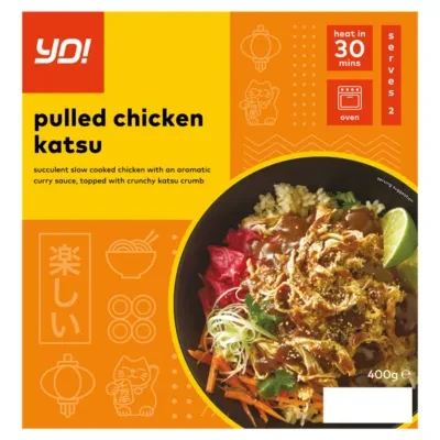 YO! Pulled Chicken Katsu 400g