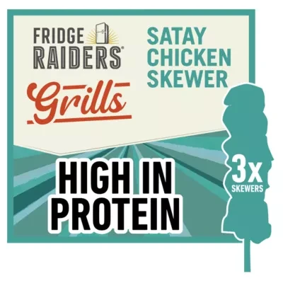 Fridge Raiders Grills Satay Chicken Snack Skewers 3x30g