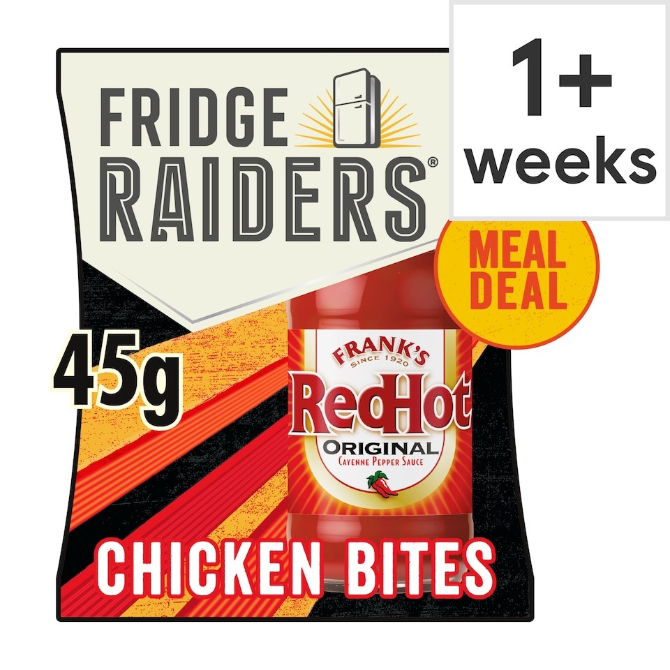 Fridge Raiders Frank's Red Hot Chicken Breast Bites 45g