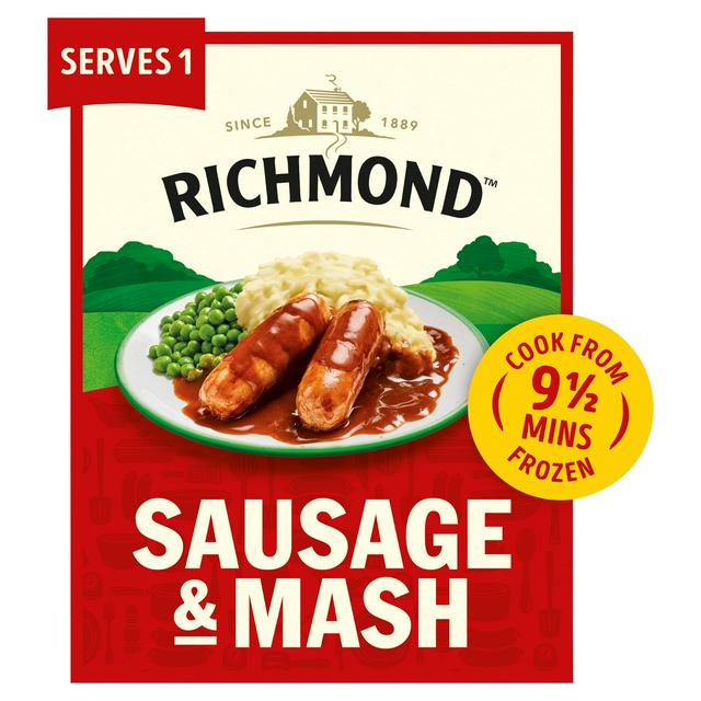 Richmond 400g Sausage & Mash with a Generous Onion Gravy