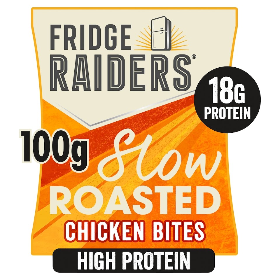 Fridge Raiders Slow Roasted Chicken Snack Bites 100g