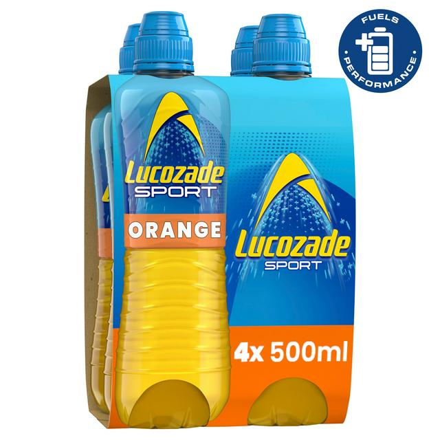 Lucozade Sport Drink Orange 4x500ml