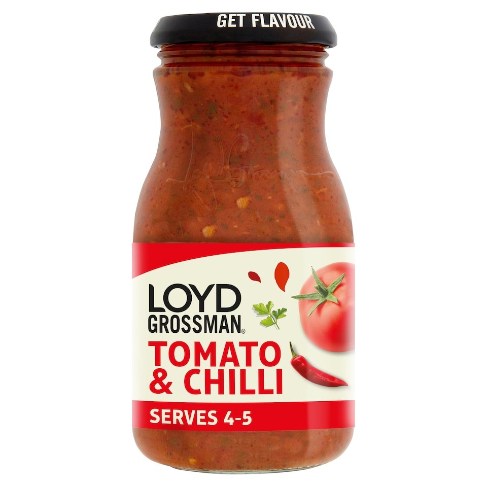 Loyd Grossman Tomato & Chilli Pasta Sauce 660G