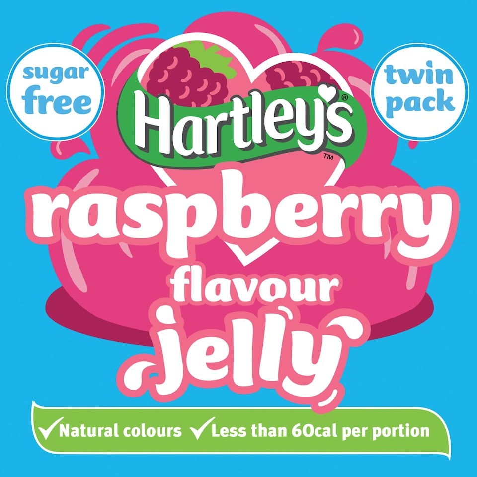 Hartleys Sugar Free Jelly Raspberry 23G