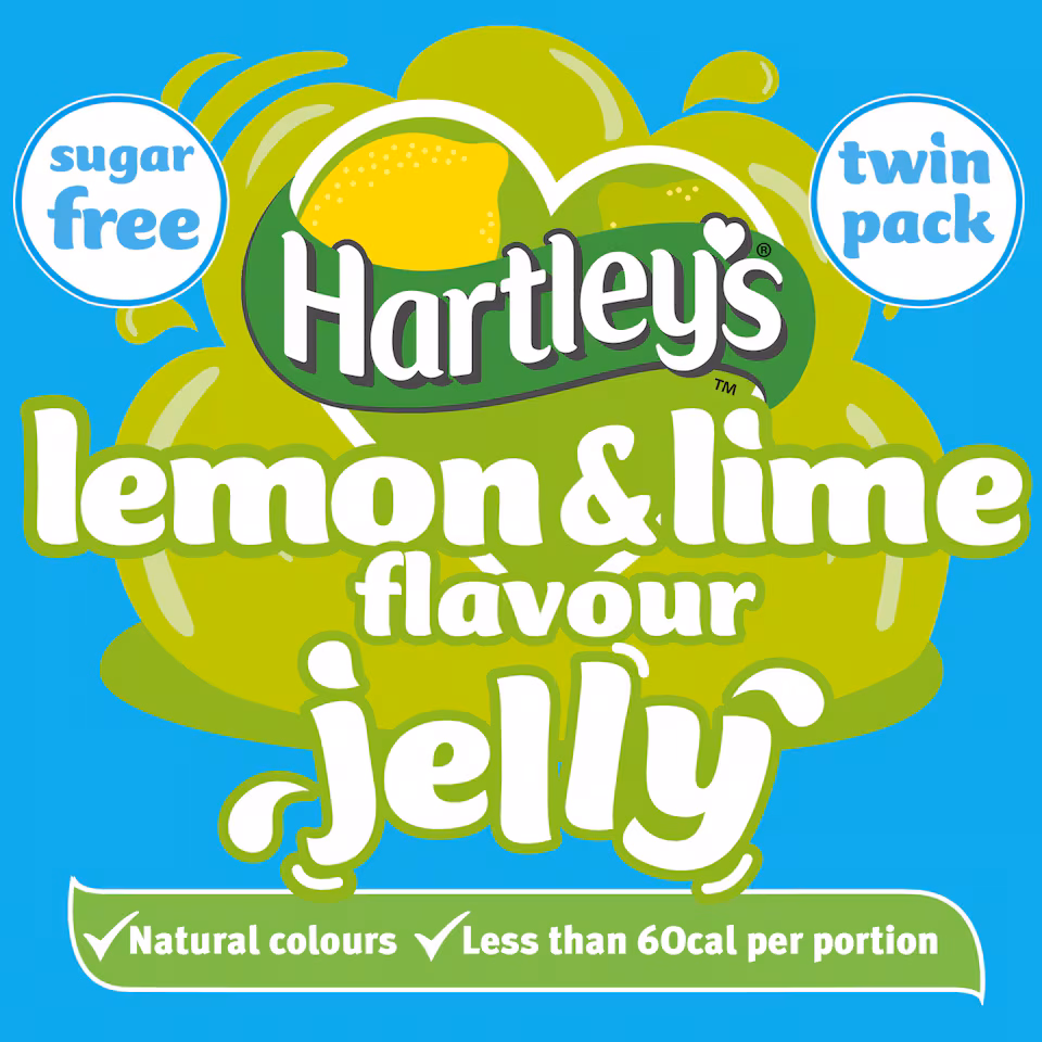 Hartleys Sugar Free Lemon & Lime Jelly 23G