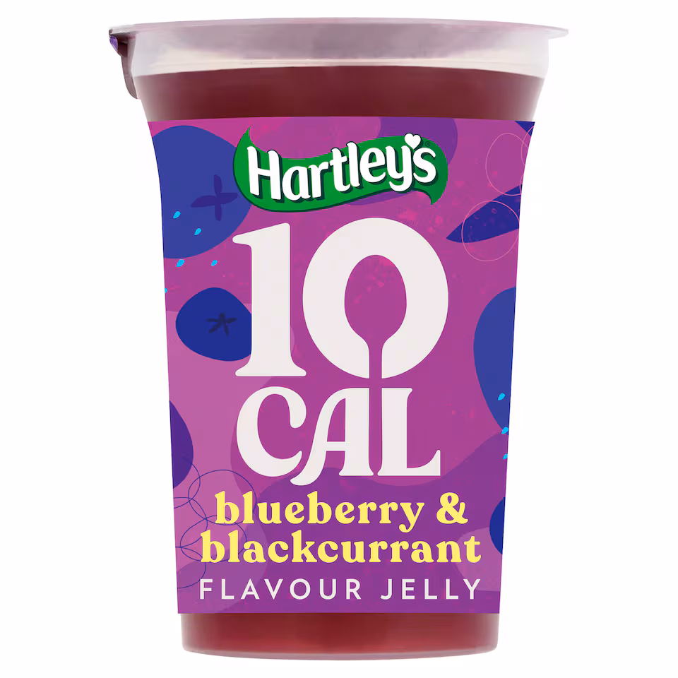 Hartley's 10 Cal Blueberry & Blackcurrant Flavour Jelly 175g