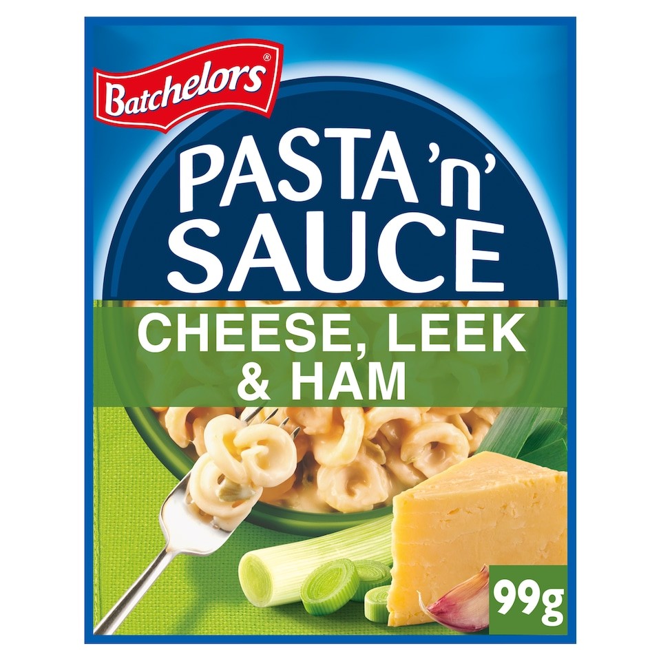 Batchelors Pasta & Sauce Cheese Leek Ham Quick Cook 99G