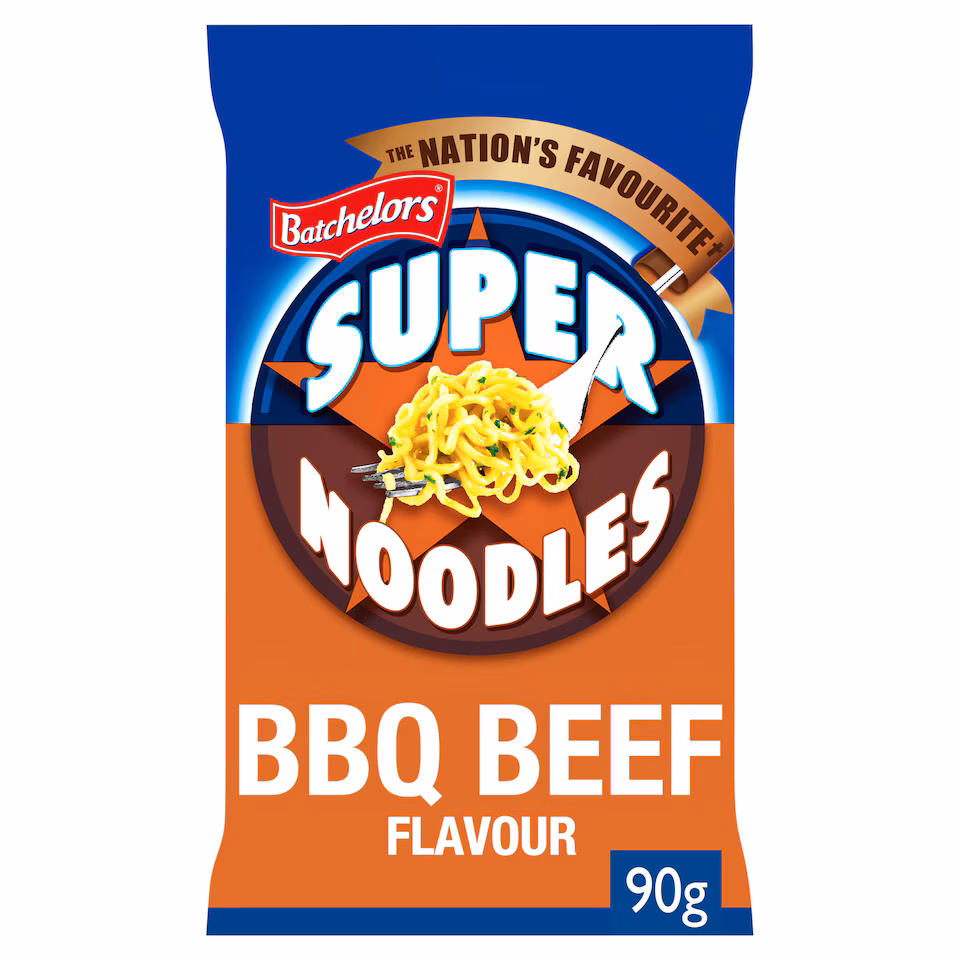Batchelors Super Noodles Bbq Beef 90G