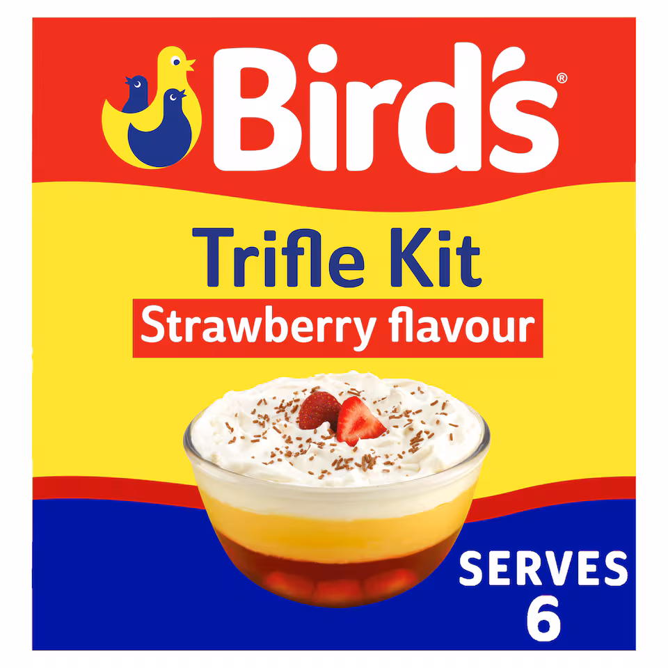 Birds Trifle Strawberry Serve 4-6 141G