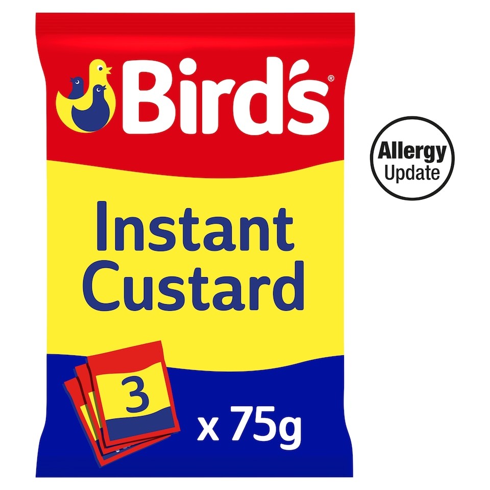 Birds Instant Custard Original 3X75g 225G