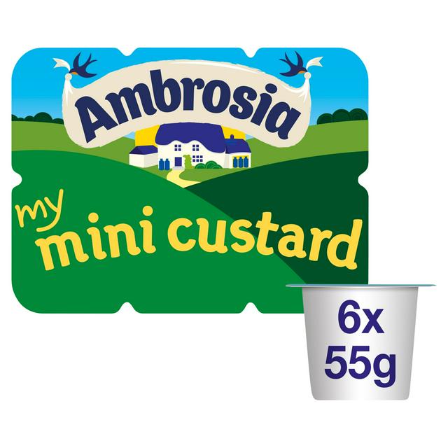 Ambrosia Custard Mini Pots 6x55g
